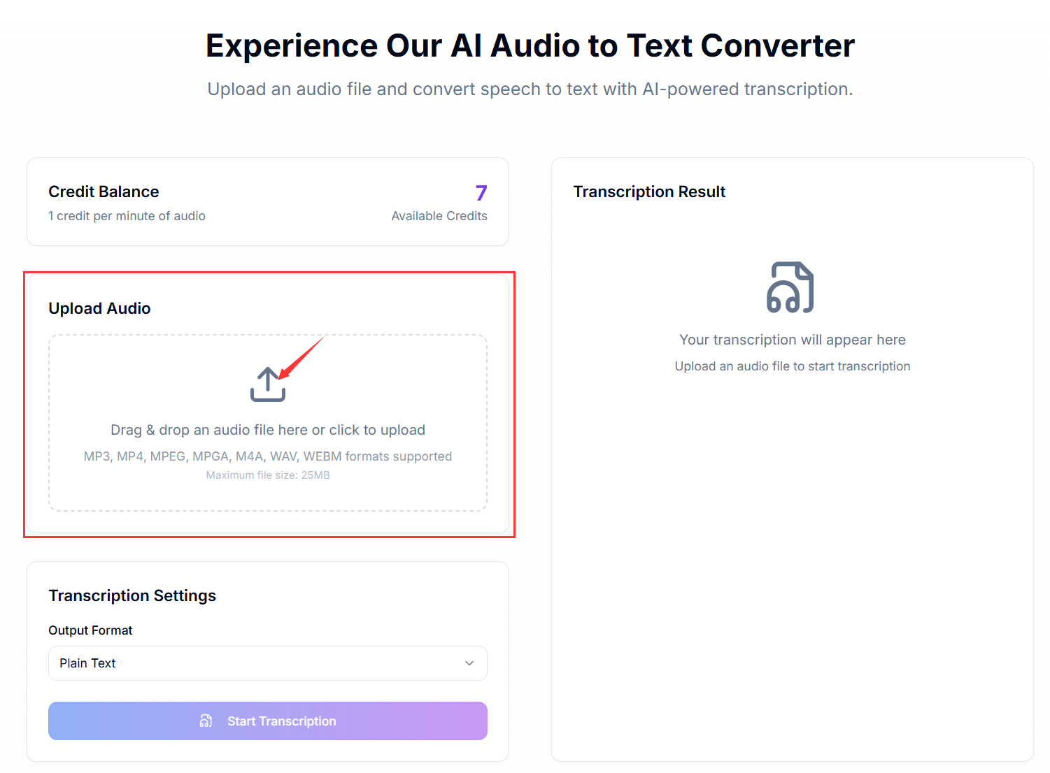 How to Use Aidio Audio Transcription
